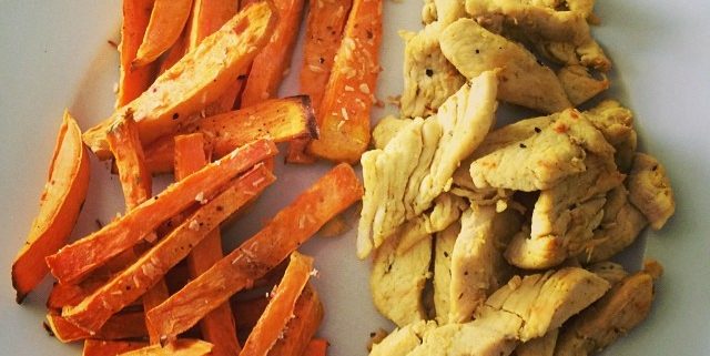 Rezept Süßkartoffelfritten