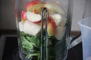 Zutaten für den Grünen Smoothie
