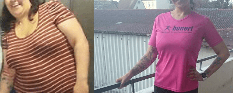 Daniela nach der abnahme