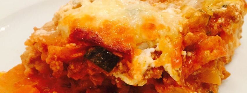 Kohlrabi-Lasagne Low Carb