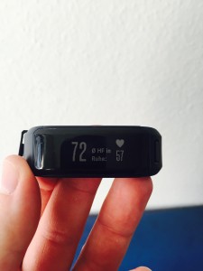 Die Pulsanzeige des Garmin vivosmart HR