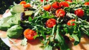 Schinken-Rucola-Nest