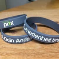 Motivation - Silikonarmband - "Du musst dein Ändern leben"