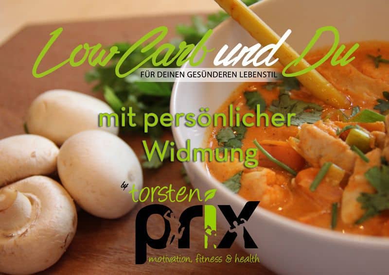 Kochbuch Low Carb - mit persönlicher Widmung