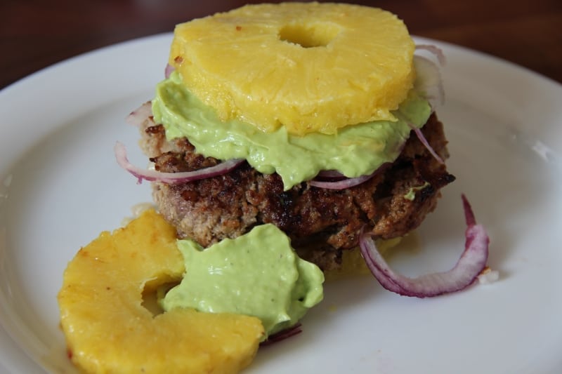 Rezept: Ananas-Burger